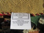 Set Of 4 Croscill Imperial Empress Red Gold Throw Pillows