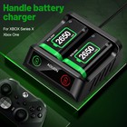 2x2650 Rechargeable Battery Pack For Xbox One xbox Series X s Controller Battery