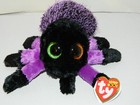 Ty Beanie Boos Creeper The Spider Halloween Beanie Baby 6  New Mwmt Ships Fast 