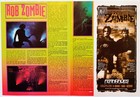 Rob Zombie Interview-orig 1999 5pg Magazine Article Pinup Clipping-white Zombie