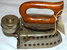 Antique Feldmeyer Spirit Iron Sad Iron Alcohol Fueled Flat Kitchenalia