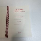 Hallmark Memory Book Keepsake Album School Days Scrapbooking Photos Vintage 1984