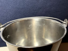 Vintage Premium Stainless Steel Pail Bucket Stamped Bostrom Corp 11-66