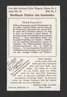 1930 s Echte Wagner Trade Card - Famous Foreign Poets Series - Shakespeare