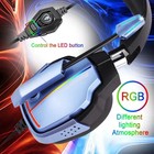 Gaming Headset Mic Headphones Stereo Bass Surround For Ps5 Ps4 Pc Xbox One