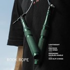 Picsil Rook Aluminum Speed Rope  Knurled Non-slip Handles Moss