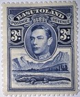 Travelstamps  1938 Basutoland Stamps Sg 22 - 3d Kgvi   Crocodile Mint Mogh