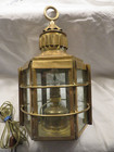 Vintage Clipper Ship Lamp No 1255  Dumbarton Scotland 1913  Electrified  Hanging