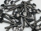 20pcs Good Quality Ebony Wood Violin Pegs Without Inlays  Black Violin Peg 4 4