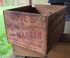 Vintage Gude s Pepto-mangan Wooden Crate   Original Bottle - Blood-maker Box
