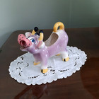 Vintage Thames Japan Purple Cow Creamer Hand-painted Ceramic Collectible