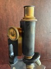 Antique Brass Bausch   Lomb Microscope
