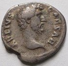 Aelius Caesar Ad 137 Roman Silver Denarius Concordia Seated Ancient Coin