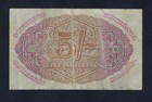 Southern Rhodesia 5 Shillings Small 1943 P-8 Vf  Rare Date