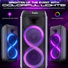 Rechargeable Karaoke Bluetooth Speaker With Built-in Fm Radio   Microphone