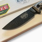 Esee-4 Fixed Blade 1095 Carbon Steel Black G10 Powder Coat Sheath Usa Knife