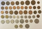 Mixed Uk British Coins - Lot Of 47 -predecimal Halfpenny  3d  6d  Florin decimal