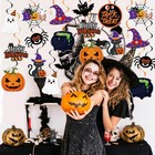 Halloween Hanging Swirls Party Streamer Ceiling Decorations  40 Pcs