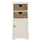 Safavieh Connery Cabinet   Vintage White  