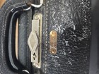 Vintage Doctor s Bag Emdee By Schell Black Leather Good Condition