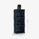 Hanging Organizer For 3 Mini Storage Cubes