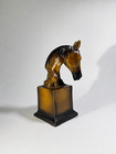 Vintage Horse Head Statue Sculpture Resin Horse Bust Home Decor Figurine