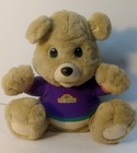 1993 Tv Teddy Bear Television s First Interactive Talking Friend Vhs Untested   