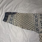 Vintage Dale Of Norway Pewter Clasp Cardigan Nordic Wool Sweater Xl