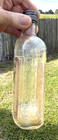 Rare Antique Original   Blue Grass American Burbon   Paper Label Bottle 