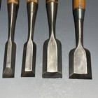 Tataki Oire Japanese Nomi Heavyduty Pro Chisel  412 Lot Of Carpentry Tool Carved