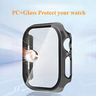 For Apple Watch Series S10 Full Cover 42 46mm Pc Case Glass Screen Protector New