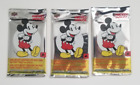 Mickey Mouse Trading Cards Lot Of 3 - Through The Ages