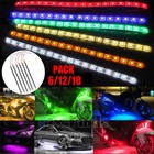 12 18x 12v 12  1ft 15smd Flexible Led Strip Light Waterproof For Car Truck Boat