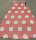 New Girls  Minnie Mouse Sublimated   Polka Dot Dress   Pink  Size S ch 6 6x