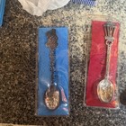 Huge Vintage Lot Of 32 Collectors Spoons-states  Parks  Christmas  1 2 Nib
