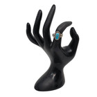 Native American Sterling Silver   Turquoise Navajo Ring Size 7