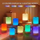 Night Light  Touch Bedside Table Lamp  Remote Control Dimmable Desk Lamp With Rg