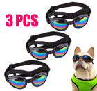 3x  Doggles Eye Wear Protection Pet Dog Goggles Uv Sunglasses Anti-wind Glasses