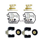Fits Honda Cm400a Cm400t Stock 1979-1981 2x Carburetor Repair Rebuild Kit float