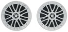 Pair Rockville Rm-premium-65 White 6 5  600w Marine Boat Speakers - Crisp Sound 