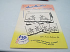 Lot Of 1 9 Hot Iron Transfer Embroidery Patterns Uncut Vtg - Mod Aunt Martha s  