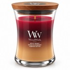 Woodwick Autumn Harvest Trilogy 9 7oz Medium 2 Pack Apple Blackberry Pumpkin