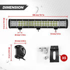 20inch Led Light Bar Spot Flood Combo  4  Pods Offroad For Jeep Truck Suv wiring