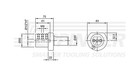 Vdi40  Boring Bar Holder Din 69880  Type E2 For Inch Tools  1 2   213 015 242