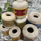 Crochet Thread Lot 7 Spools Unopened