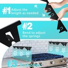  2 Pack Stove Gap Covers Stainless Steel Stove Gap Filler Easy Retractable Us