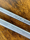 Vintage P c Tool Lot  2  Double Box End Wrench 3 8  7 16    5 8   9 16  12pt Usa