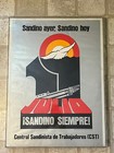 Vintage Rare Original Nicaraguan Revolution Propaganda Poster  1982  Guerrilla