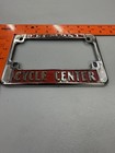 Rare Vintage Fremont Cycle Center  California Metal Motorcycle License Frame