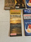 Lot Of 5 Vintage Conoco Oil Company Road Maps   Kansas  Texas And More